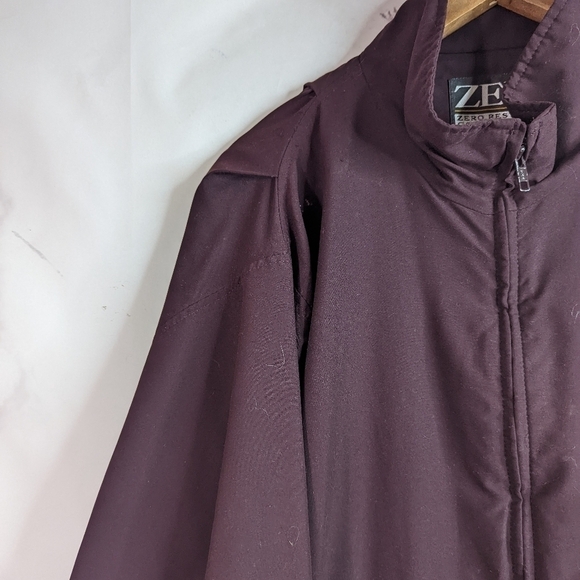 Zero Restriction Golf Windbreaker Jacket Size Medium Goretex Coat Men Vintage - Picture 2 of 15